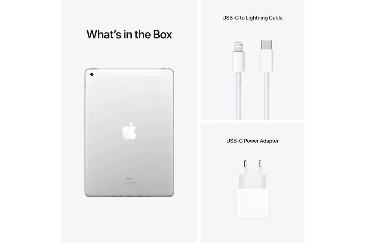 10.2" iPad Wi-Fi   Cellular | 256GB | Silver (2021)