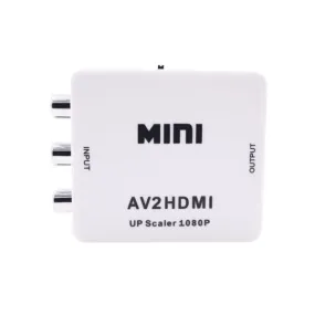 1080P Mini HDMI2AV Converter