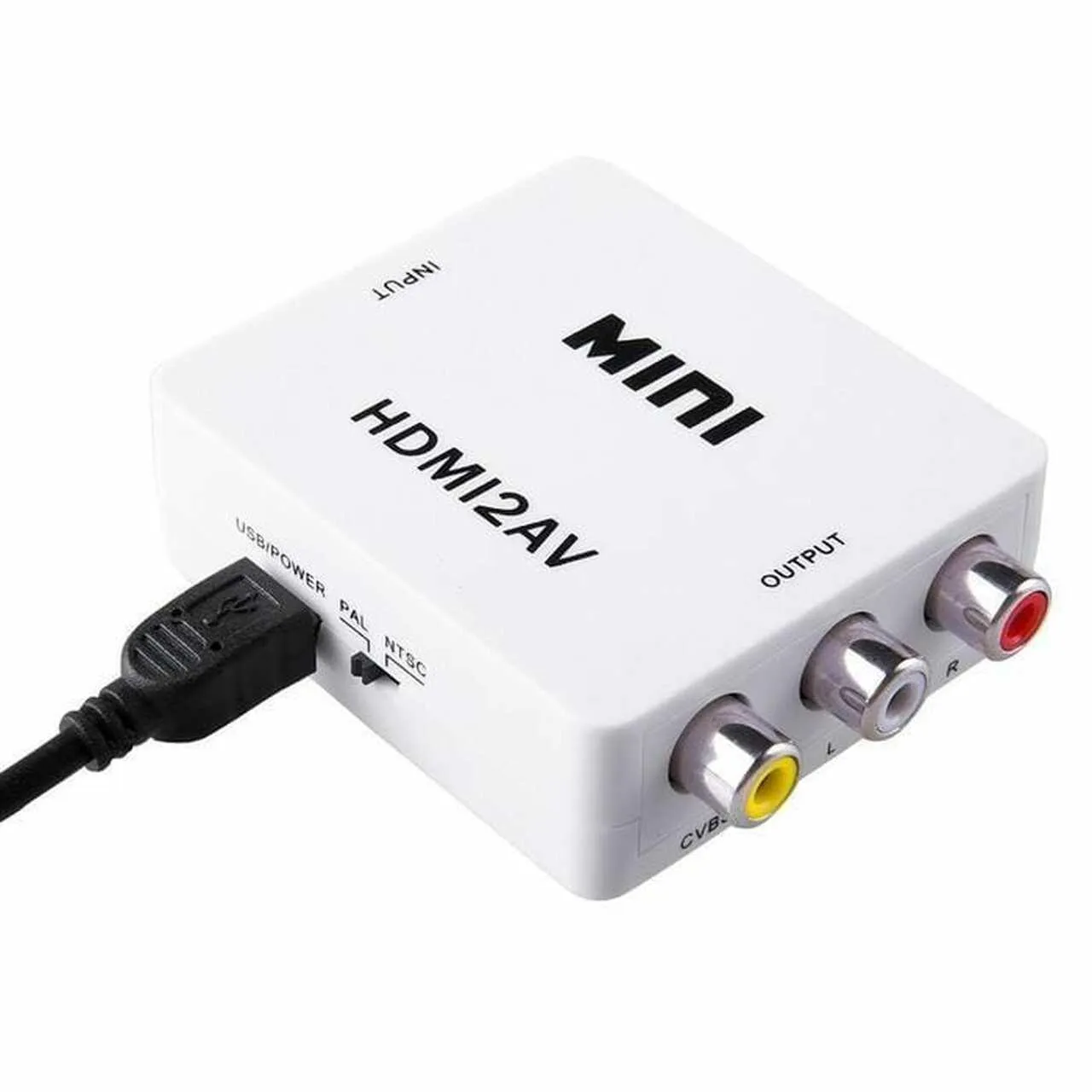 1080P Mini HDMI2AV Converter