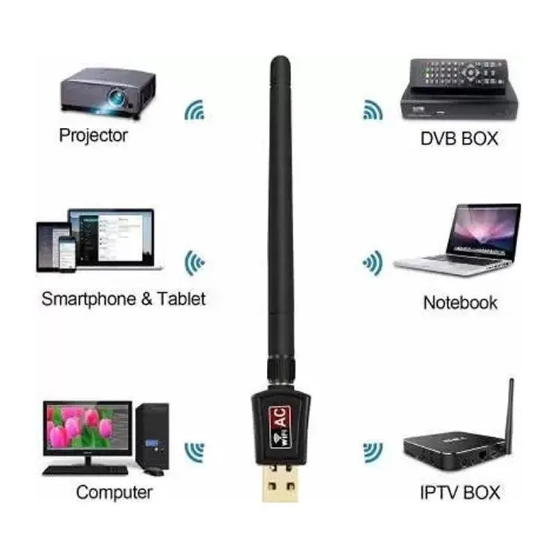 2.4GHZ USB Wifi Dongle Long Range AD-345