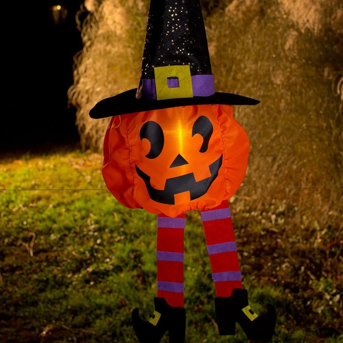24" Float & Glow Hanging Halloween Decoration