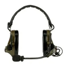 3M™ PELTOR™ ComTac™ V Headset MT20H682FB-47 GN, Foldable, Single Lead,
Standard Dynamic Mic, NATO Wiring, Green, 10 ea/Case