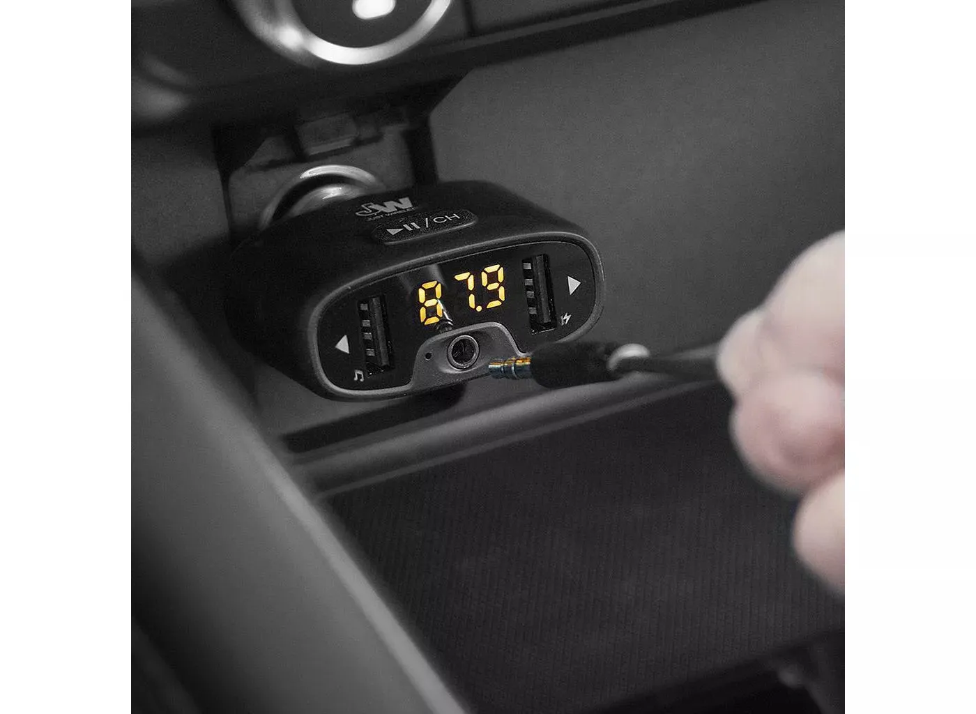 4ft Flat TPU Auxiliary Cable (3.5mm) - Black