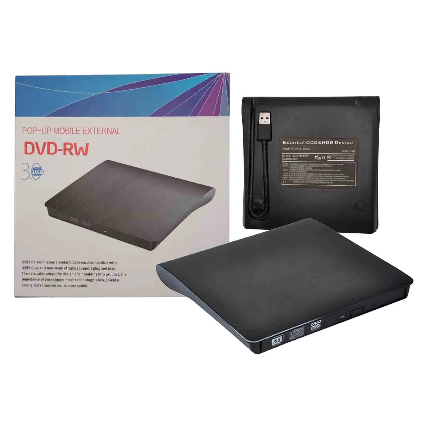 Agtc Dvd-Rw Pop-Up Mobile External