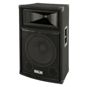Ahuja Speaker Passive 1x15" 350W RMS Wooden Carpet Body - SPX400