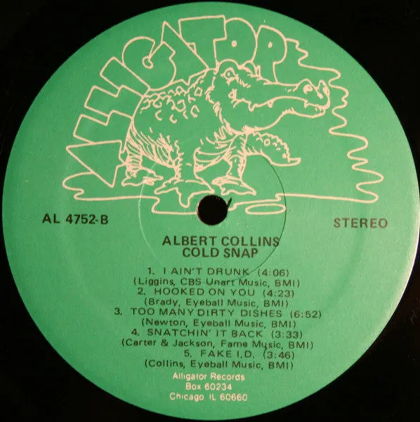 Albert Collins - Cold Snap (LP, Album) (NM or M-)