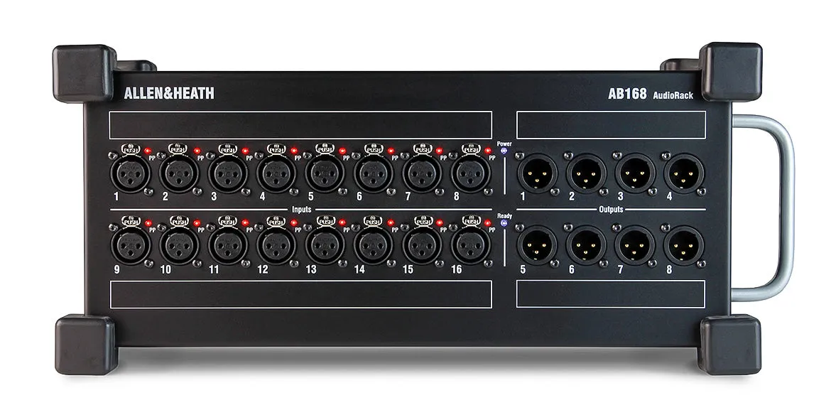 Allen & Heath AB168 16x8 Digital Stage Box for Qu / Avantis / SQ Mixing Systems