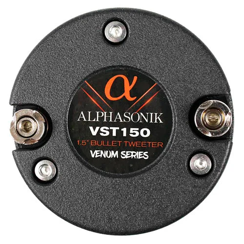 Alphasonik 1.5" Super Bullet Tweeters 300 Watts Max 4 Ohm Venum Series VST150