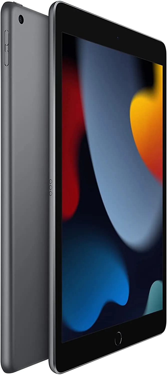 Apple 10.2" iPad (2021, 64GB, Wi-Fi, Space Gray) (MK2K3LL/A) with Apple Pencil