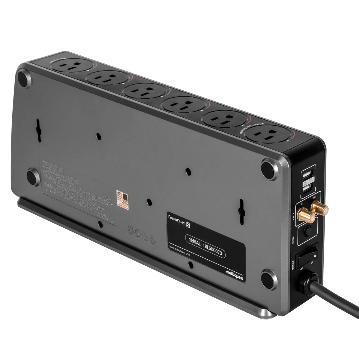 AudioQuest PowerQuest 2 6-Outlet Surge Protector