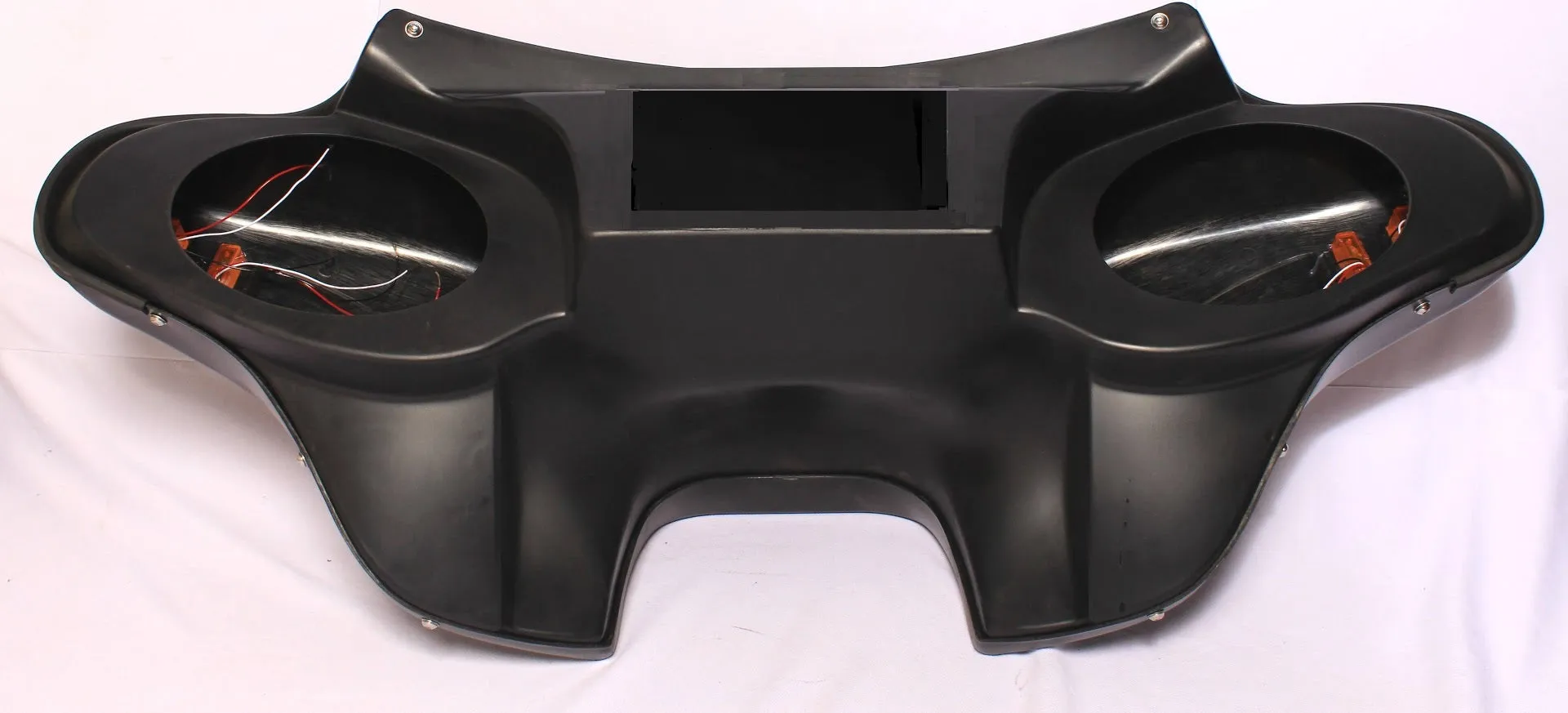 BATWING FAIRING WINDSHIELD 4 HARLEY SOFTAIL FATBOY ABS DOUBLE DIN PRIMER 2018 