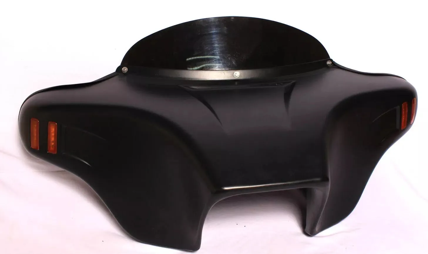 BATWING FAIRING WINDSHIELD 4 HARLEY SOFTAIL FATBOY ABS DOUBLE DIN PRIMER 2018 