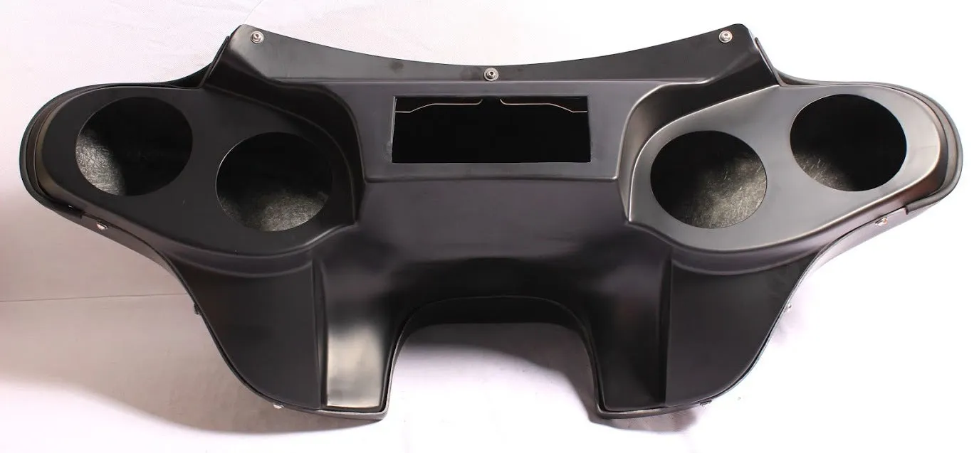 BATWING FAIRING WINDSHIELD 4 HONDA VT1100 SHADOW SABRE 00-08 4X5" CUT HOLES