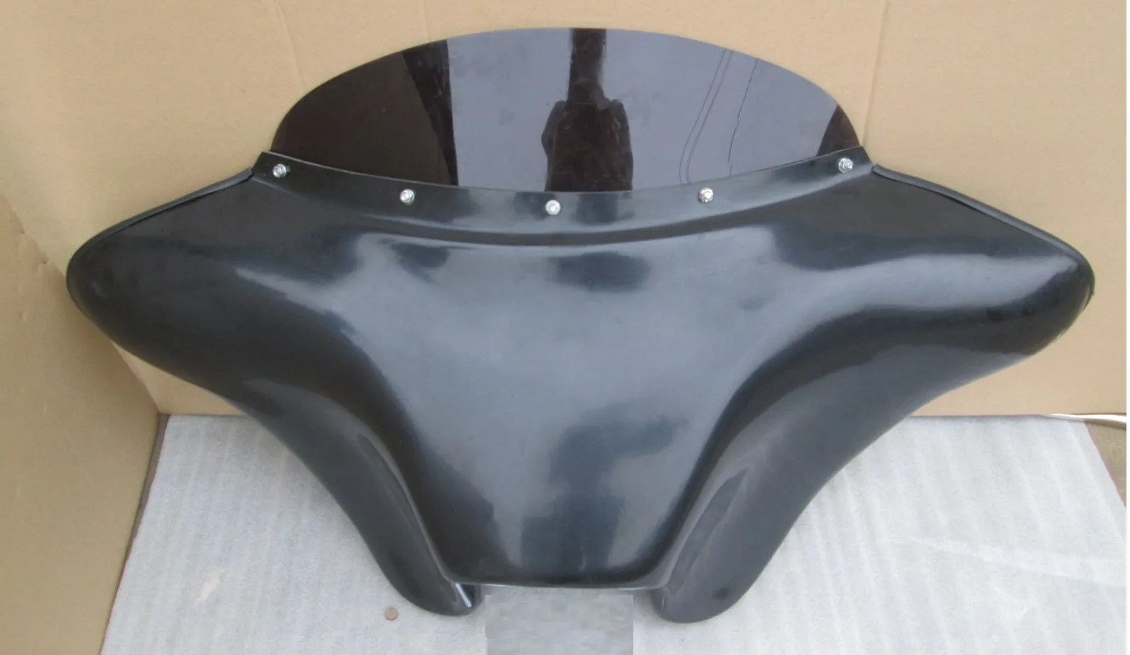 Batwing Fairing Windshield For Harley Dyna Low Rider 2006- Up 6.5" Speaker