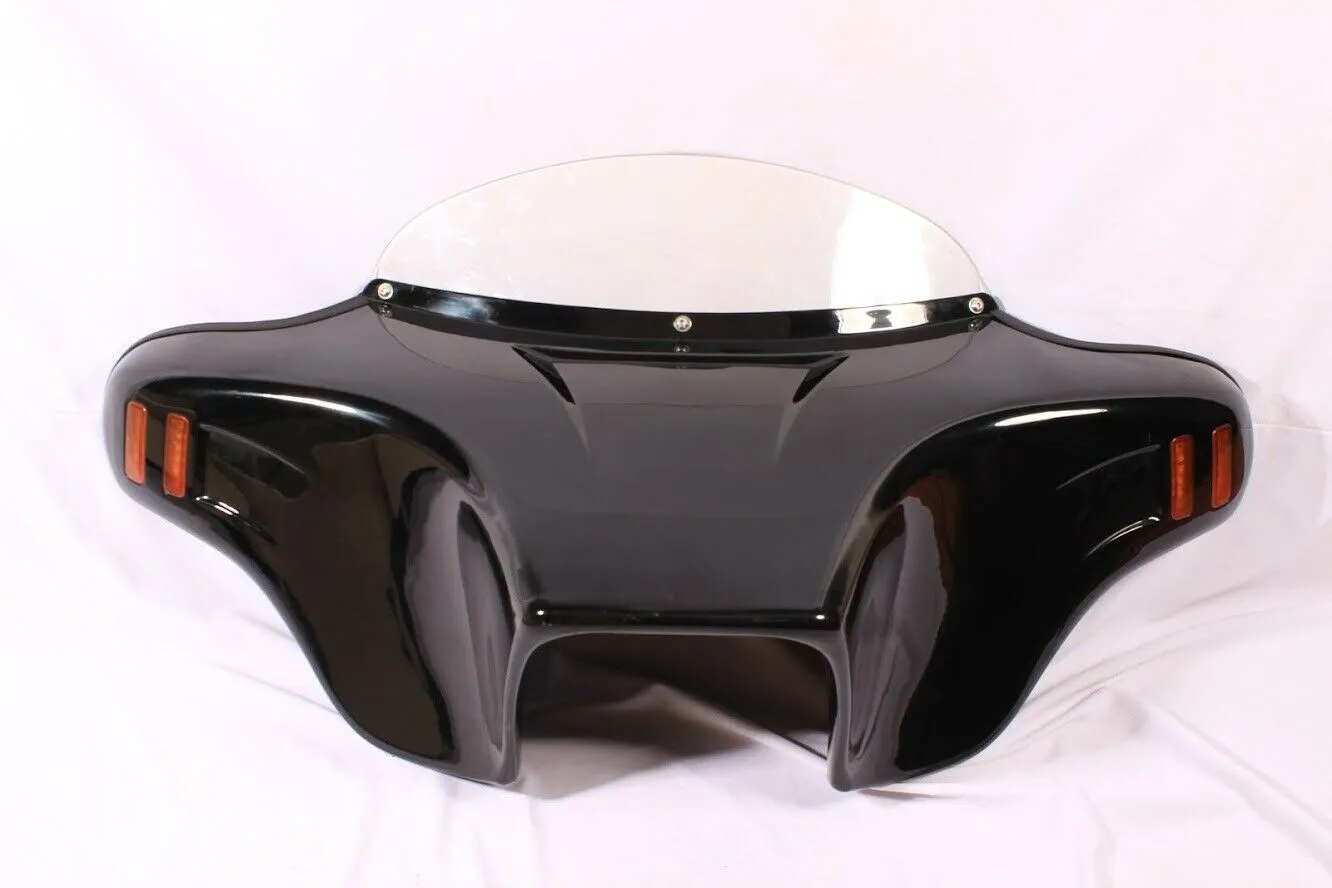 BATWING FAIRING WINDSHIELD HONDA VT1100 SHADOW SABRE 00-08 6X9" SPEAKER PAINTED COVER