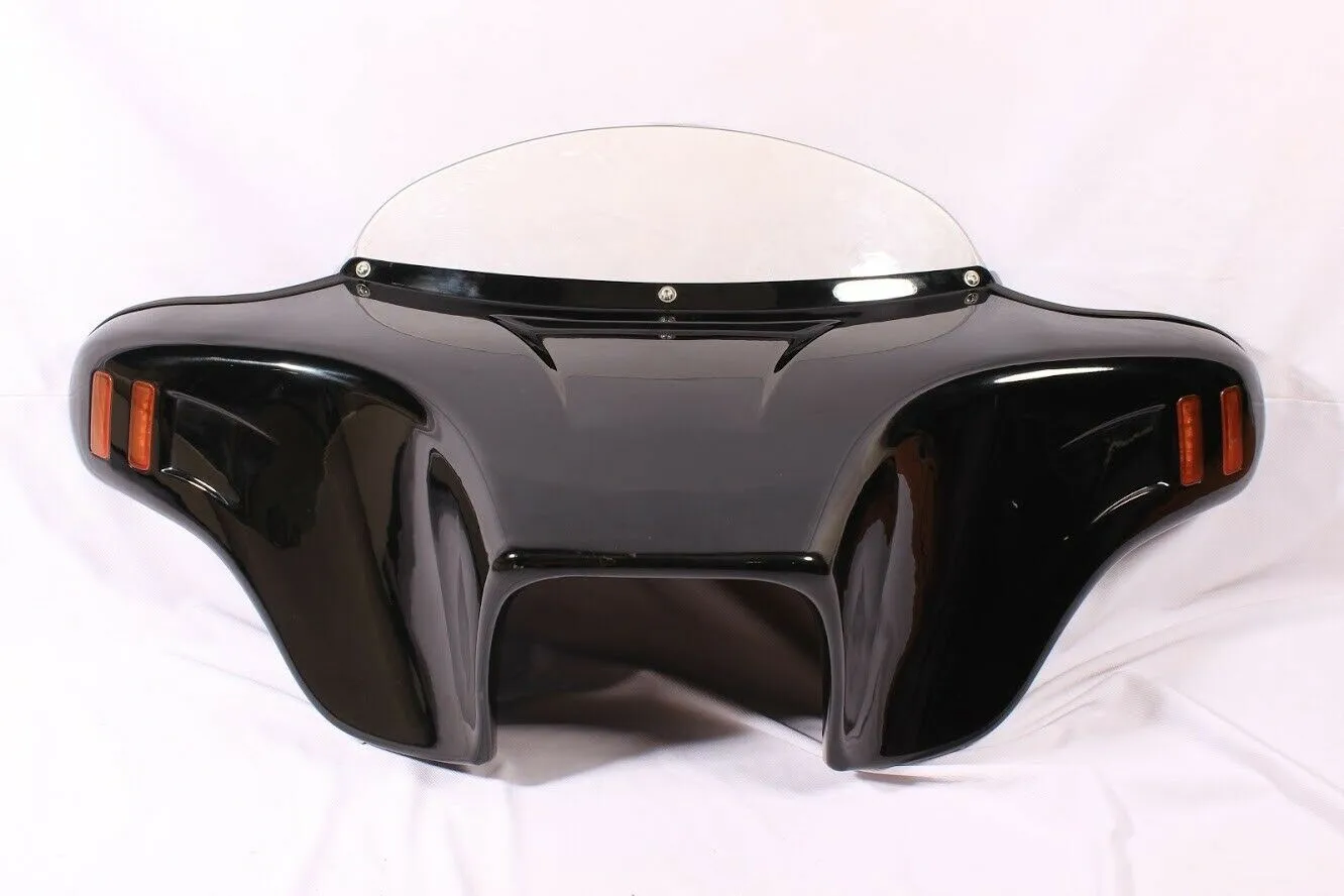 BATWING FAIRING WINDSHIELD HONDA VT1100 SHADOW SABRE 00-08 6X9" SPEAKER PAINTED COVER