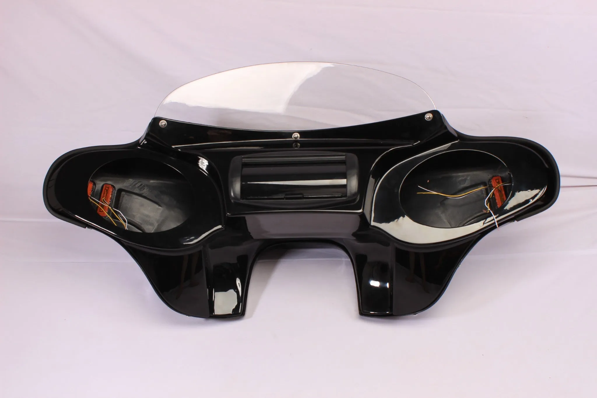 BATWING FAIRING WINDSHIELD HONDA VT1100 SHADOW SABRE 00-08 6X9" SPEAKER PAINTED COVER