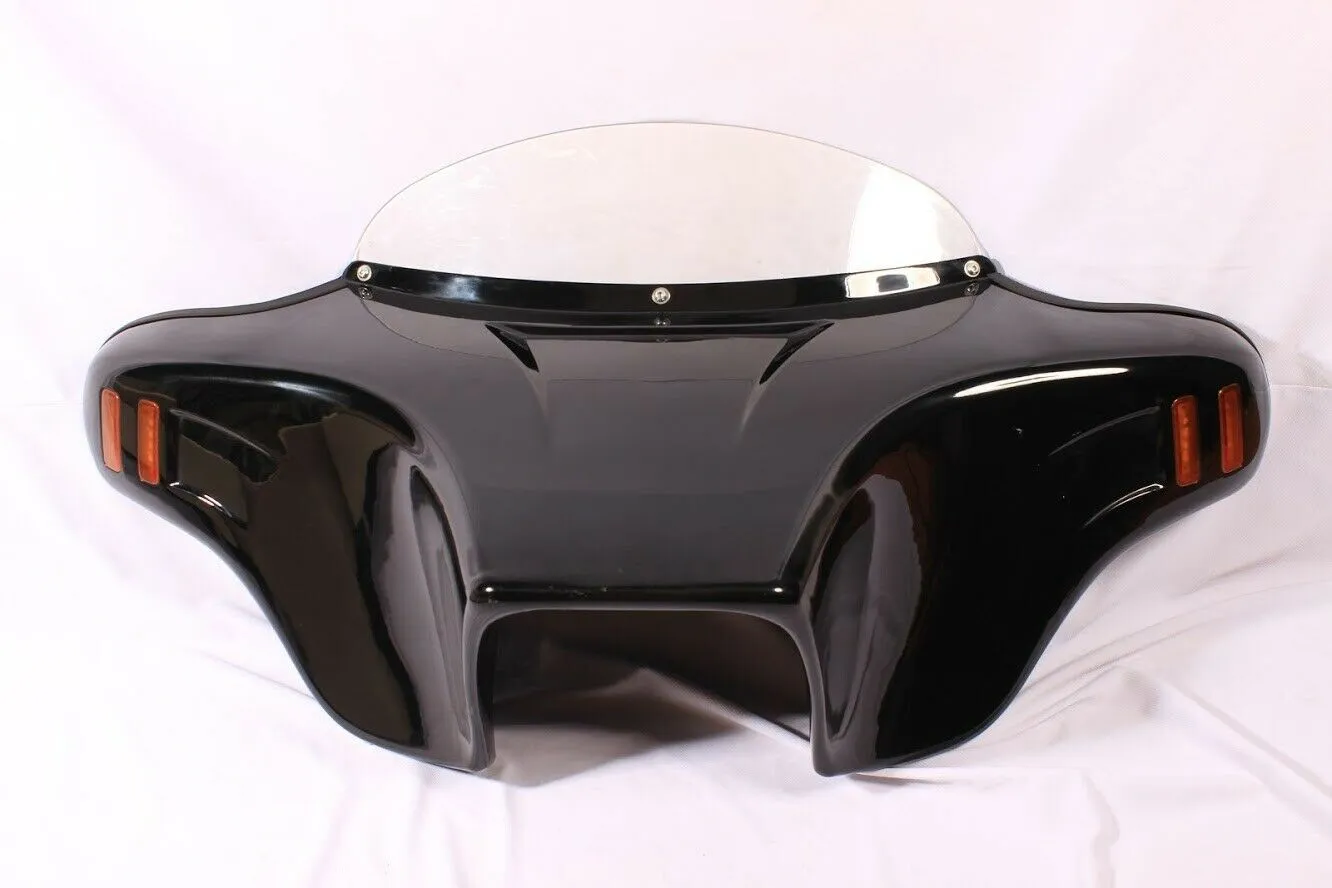 BATWING FAIRING WINDSHIELD HONDA VT1100 SHADOW SABRE 00-08 6X9" SPEAKER PAINTED COVER
