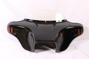 BATWING FAIRING WINDSHIELD HONDA VT1100 SHADOW SABRE 00-08 6X9" SPEAKER PAINTED COVER