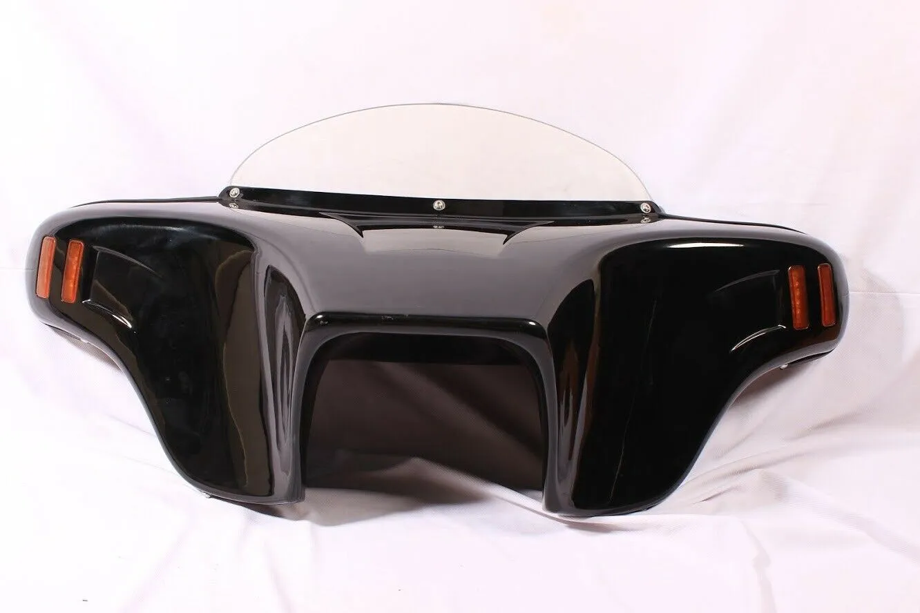 BATWING FAIRING WINDSHIELD Kawasaki Vulcan Nomad 1500 1999-2004 PAINTED ABS 6X9"