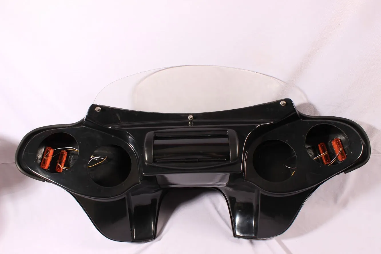 Batwing Fairing Windshield Suzuki Boulevard M50 05-09 5" Holes Unpainted ABS