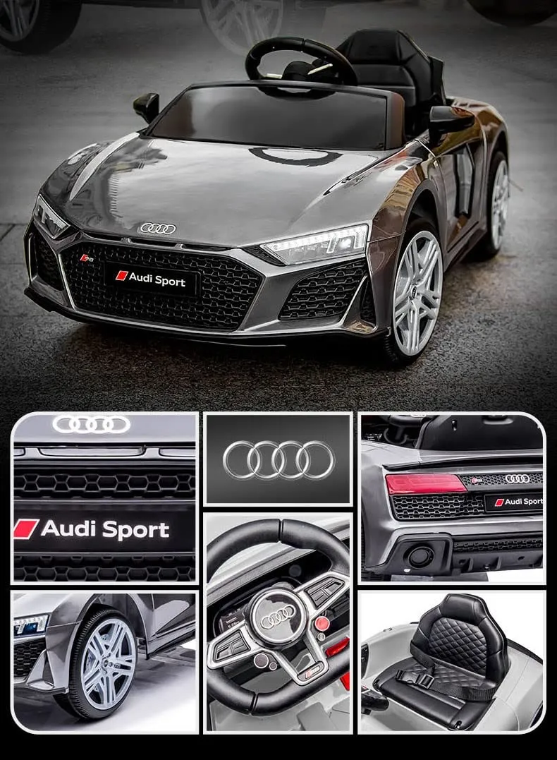 Baybee Official Licensed Audi R8 Battery Operated Electric Car with Light & Music