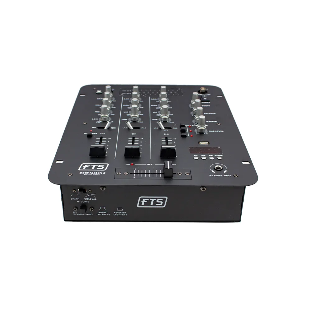 Beat Match 3 FTS-DJ626 3Ch DJ Mixer