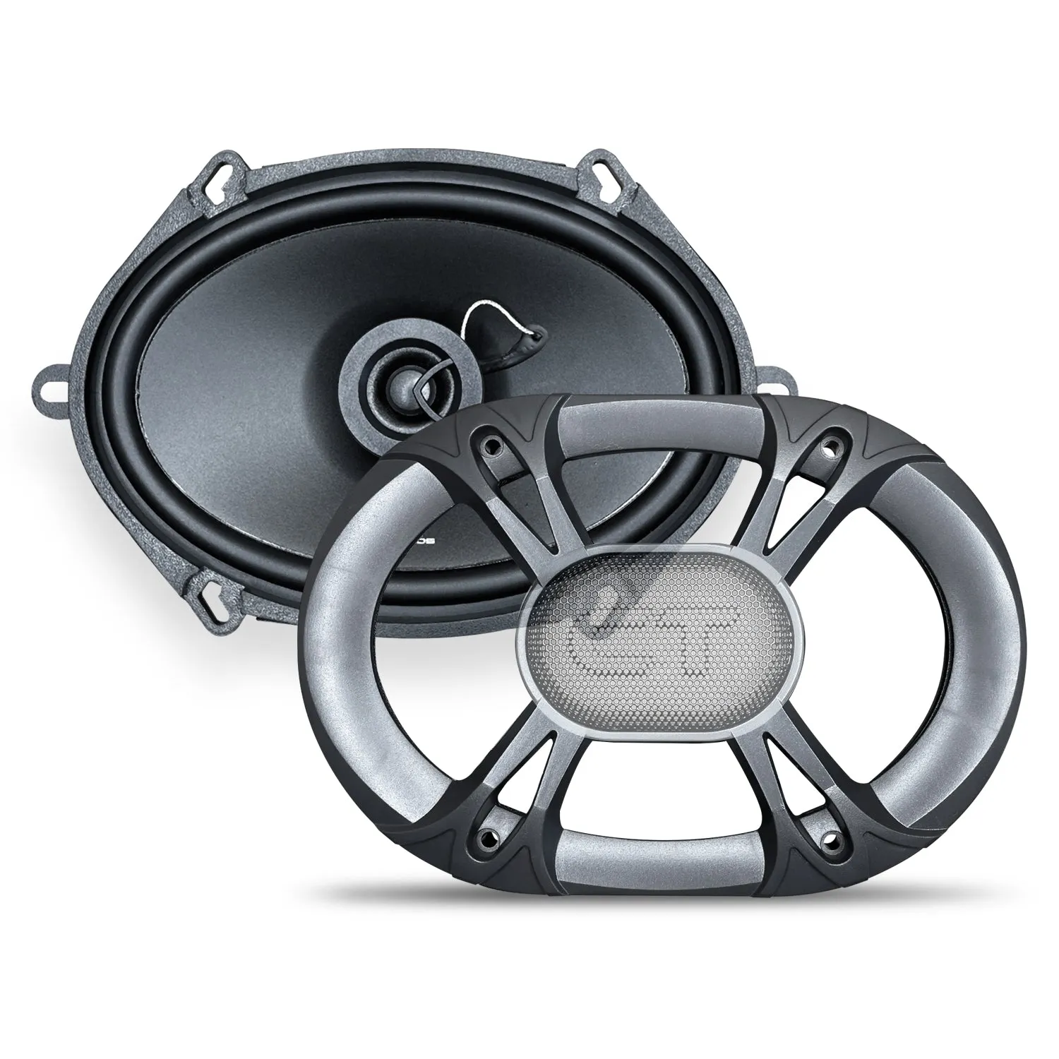 BIO-5X7-COX // 80 Watts RMS 5x7 Inch Car Coaxial Speakers, Pair