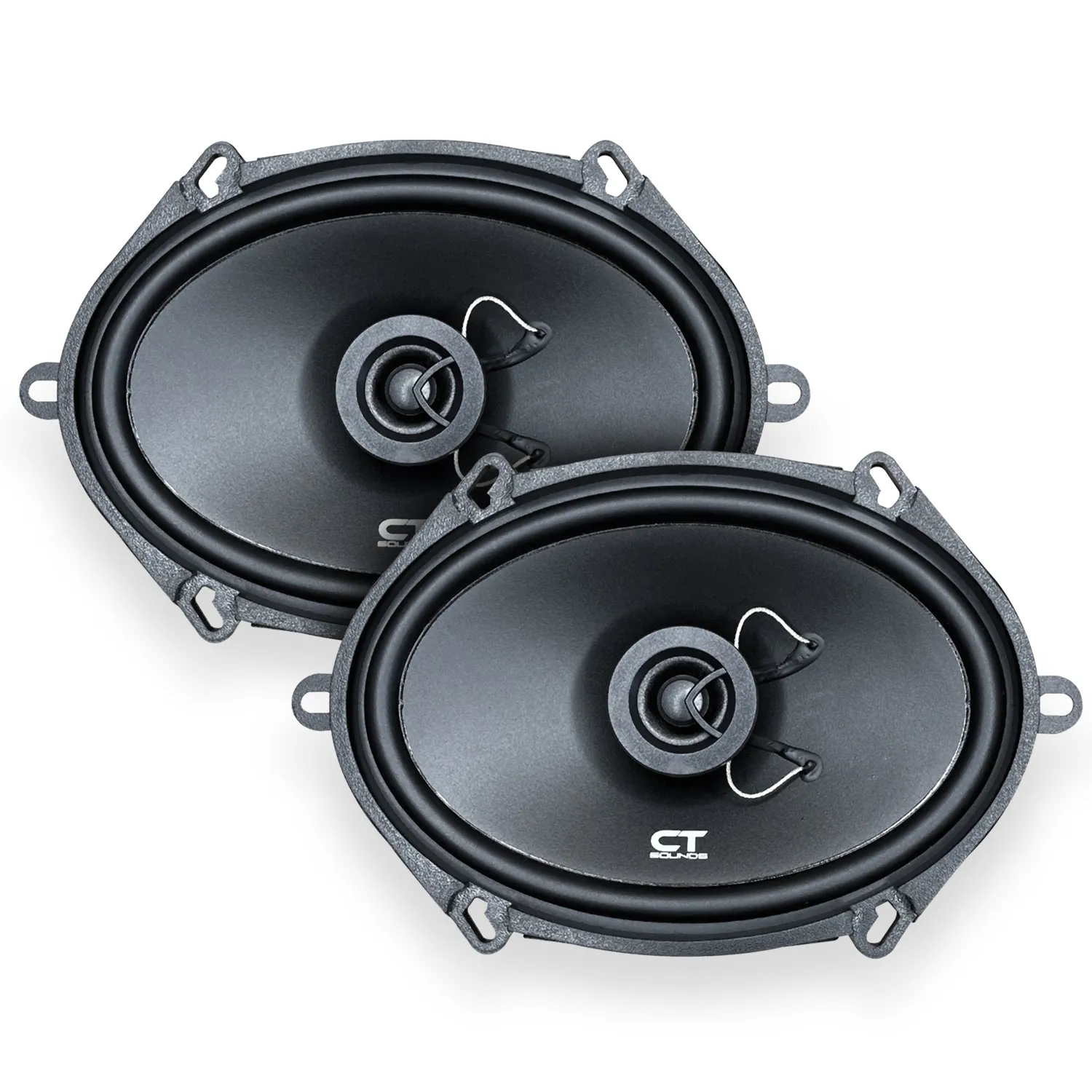 BIO-5X7-COX // 80 Watts RMS 5x7 Inch Car Coaxial Speakers, Pair