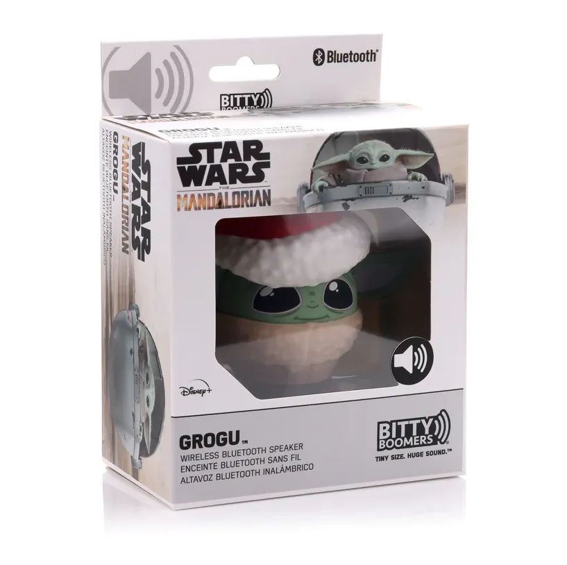 Bitty Boomers Star Wars Bluetooth Speaker - The Mandalorian Santa Grogu