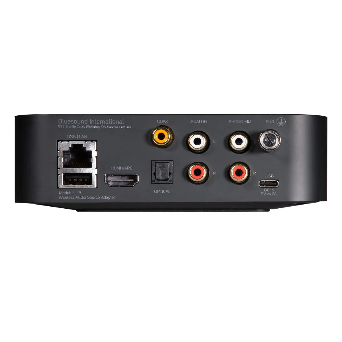 Bluesound HUB Wireless Audio Source Adapter and Network Preamp