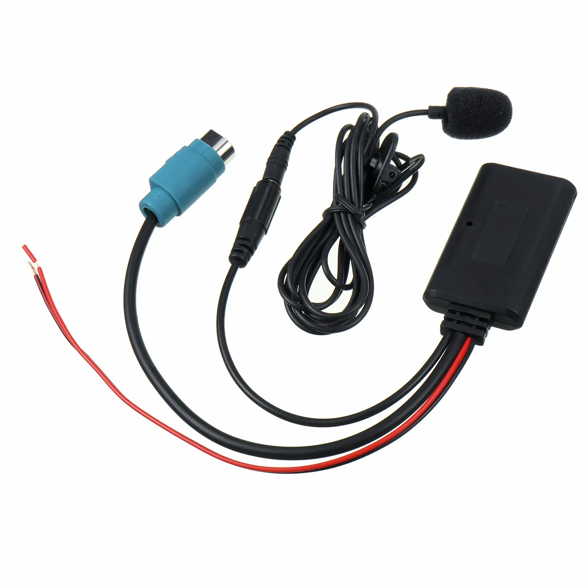 Bluetooth 5.0 Aux Cable Audio Adapter USB Handsfree with Microphone Lossless MIC
