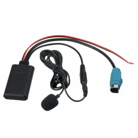 Bluetooth 5.0 Aux Cable Audio Adapter USB Handsfree with Microphone Lossless MIC