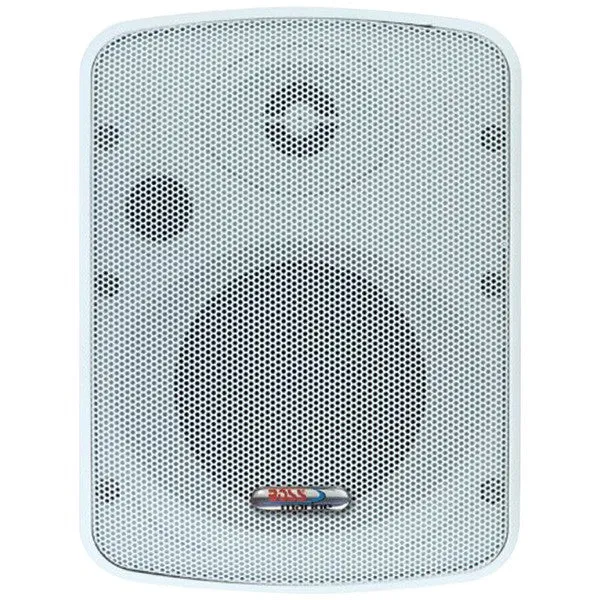 BOSS AUDIO MR12 3" 2-Way Enclosed Box Marine Speaker System