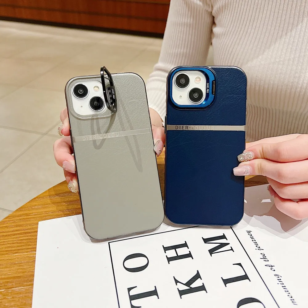 Bracket Kickstand TPU (Soft) | PC (Hard) Phone Case - iPhone 11
