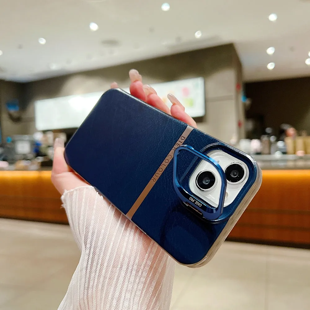 Bracket Kickstand TPU (Soft) | PC (Hard) Phone Case - iPhone 11