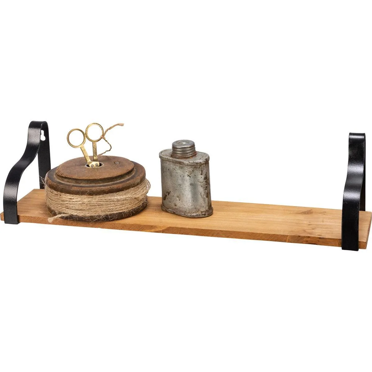 BRACKETED SHELF SET