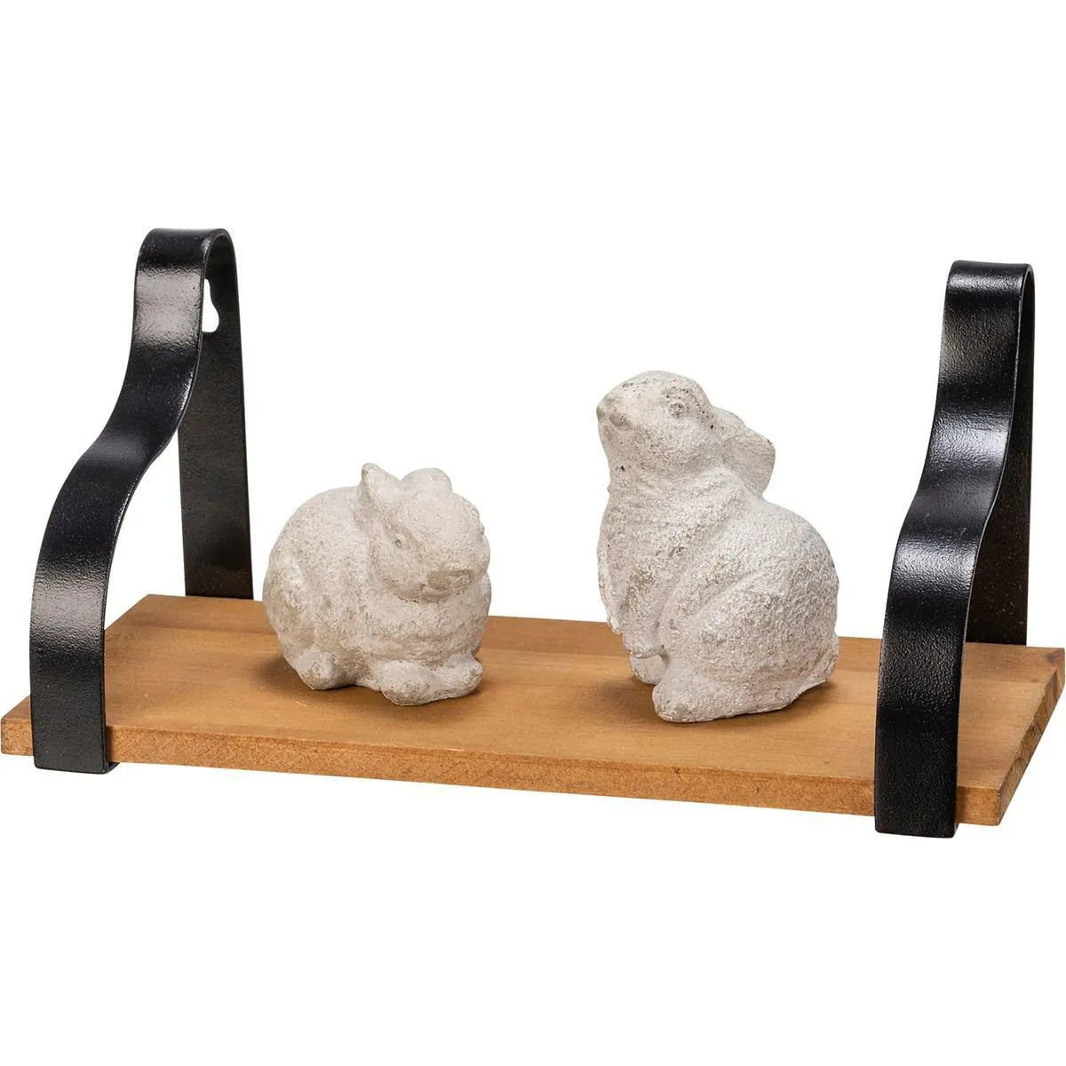 BRACKETED SHELF SET