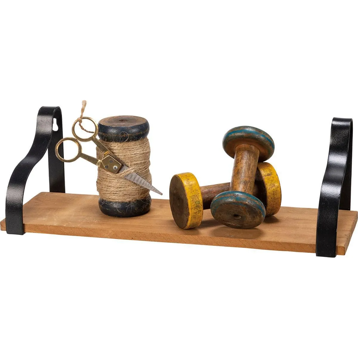BRACKETED SHELF SET