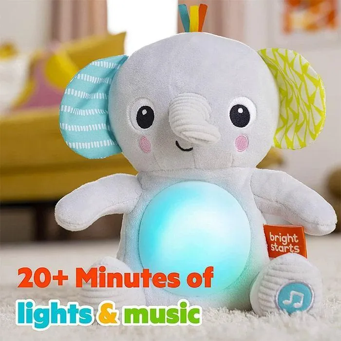 Bright Starts Hug-a-bye Baby - Musical Light Up Soft Toy