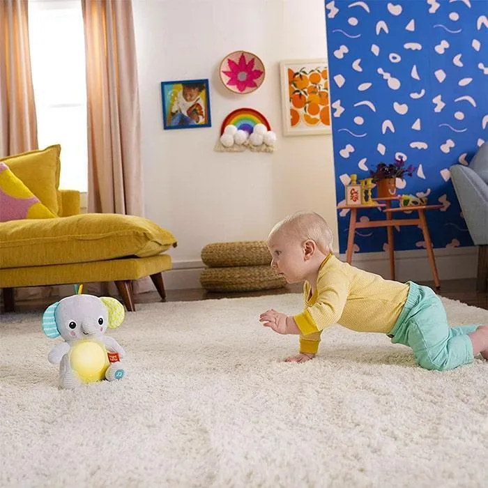 Bright Starts Hug-a-bye Baby - Musical Light Up Soft Toy