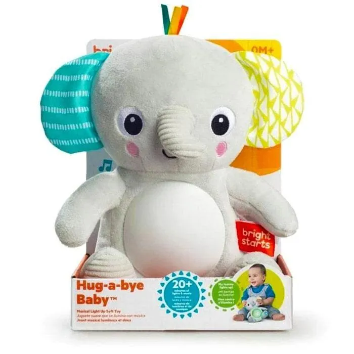 Bright Starts Hug-a-bye Baby - Musical Light Up Soft Toy