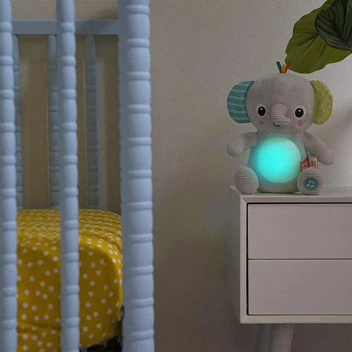 Bright Starts Hug-a-bye Baby - Musical Light Up Soft Toy