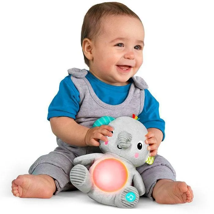 Bright Starts Hug-a-bye Baby - Musical Light Up Soft Toy