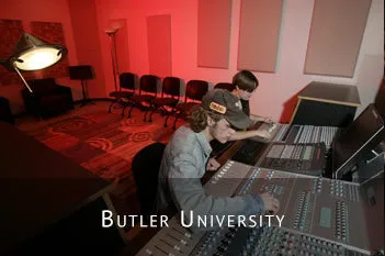 BUTLER UNIVERSITY INTENSIFIES AUDIO EDUCATION