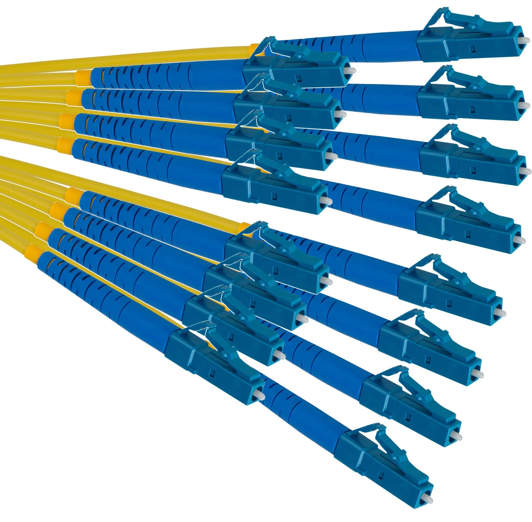 Camplex 8-Channel LC-Single Mode Tactical Fiber Optical Snake- 1250 Foot