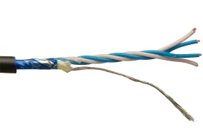 Canare L-4E5AT Permanent Install Star-Quad Mic Cable 656FT Roll - Grey
