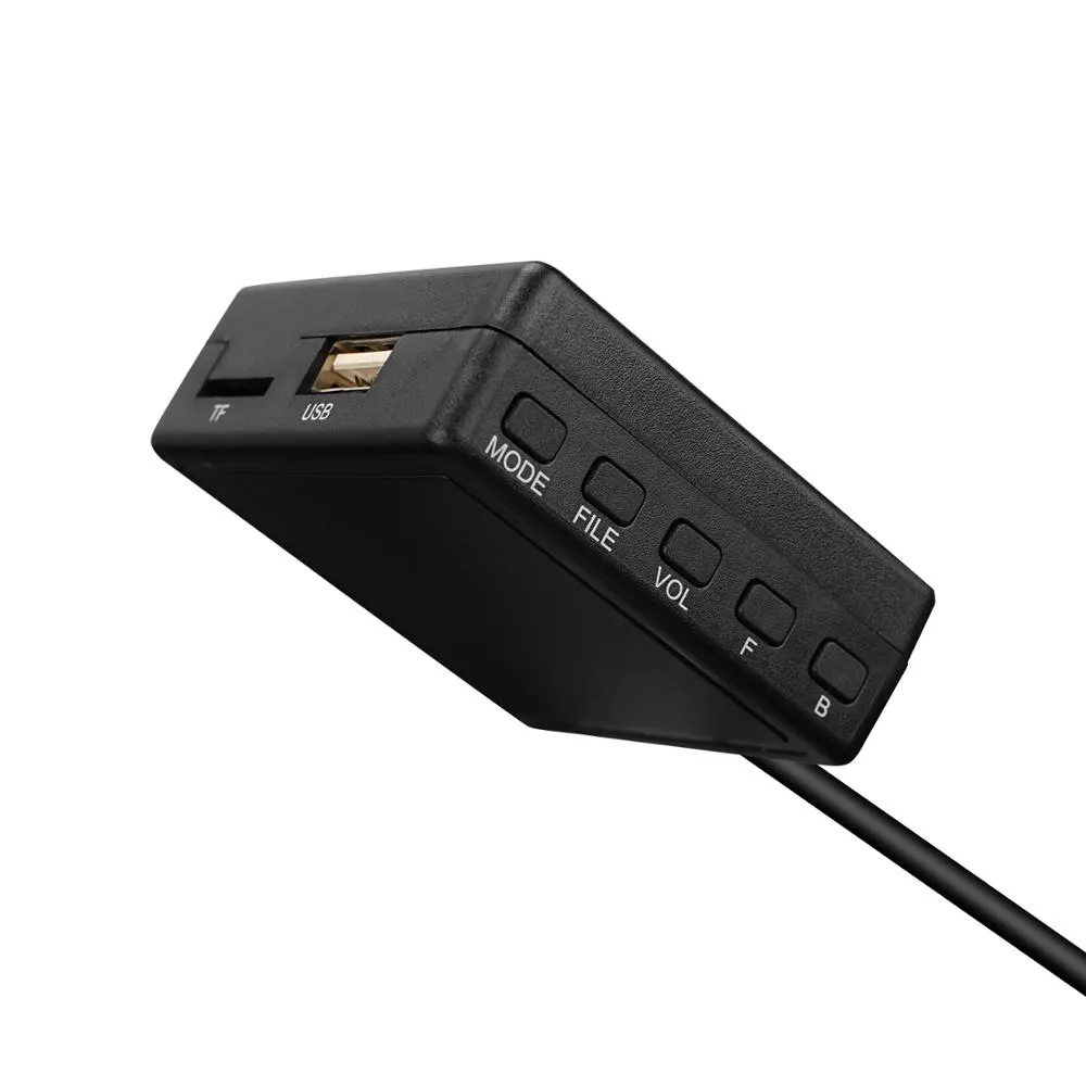 Car Bluetooth 5.0 AUX USB Music Adapter Wireless Audio Cable Microphone Adapter for Pioneer Radio IP-BUS P99 P01