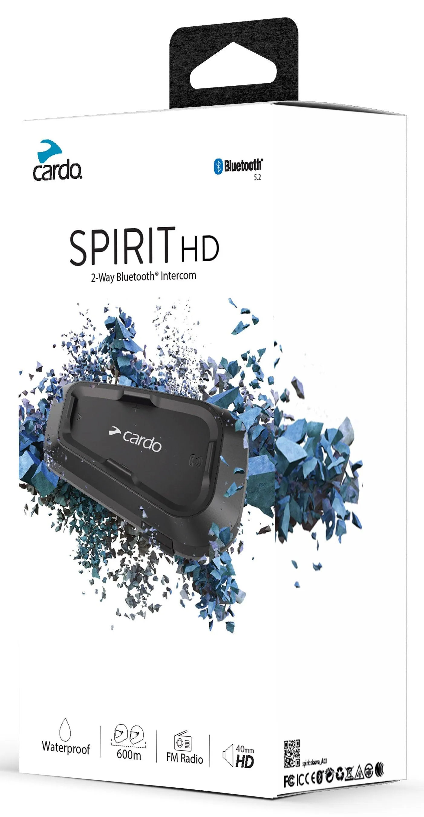 Cardo Spirit HD Communication Unit - Single