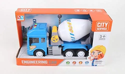 CEMENT TRUCK W/LIGHT/MUSIC/BATTERY